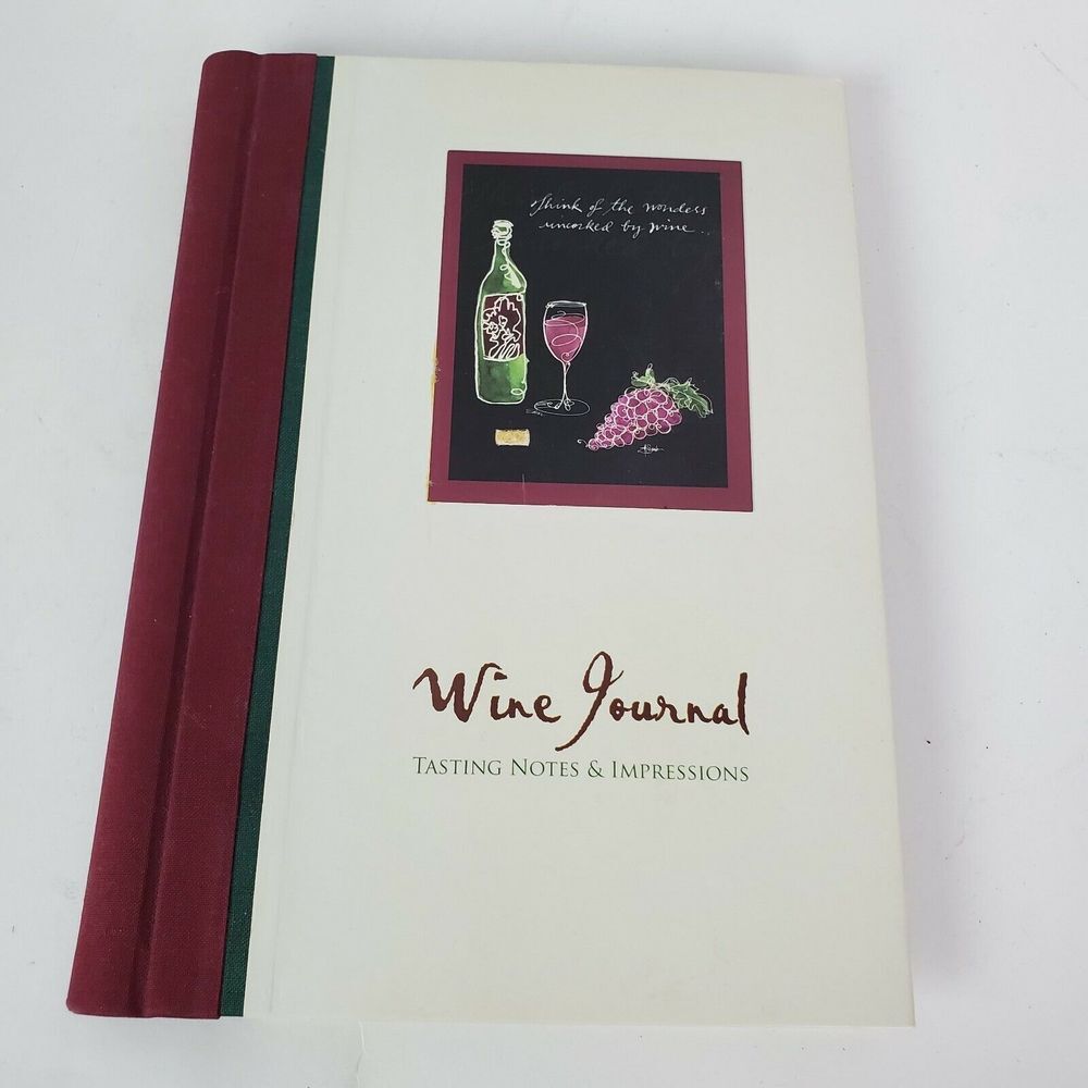 Pier 1 Imports Connoisseur Wine Tasting Journal Gift